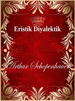 cover image of Eristik Diyalektik